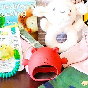 Baby Shower Gift Basket! Baby Girl Gift Basket! Welcome Baby Gift Bag, Outfit